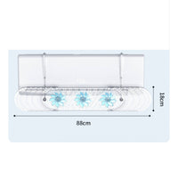 Air Conditioner Deflector No Air and Cooling Wind Deflector Hook-on for Office