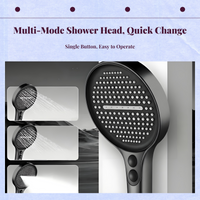 High-pressure handheld shower
