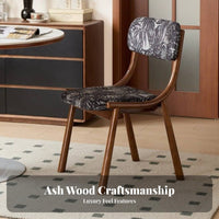 Armless Side Chair Vintage Look Elbow Chair signature look adaptable Use for Homeowners, Restaurant Owners, Bedroom, Home Office