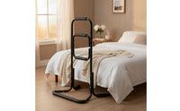 Bedside Support Rail Non-Slip Freestanding Bed Rail Sturdy for Elderly, Seniors