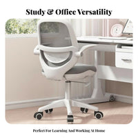 Rolling Desk Chair Height Adjustable Rolling Task Chair Ergonomic Design Caster Casters for Students, Adults, Study Room