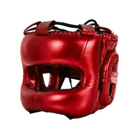 Boxing Headgear Cheek & Chin Protection Crossbar Headgear Pre-Curved Design