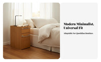 Cylindrical Storage Cabinet Multi-Functional Nightstand No Assembly Required