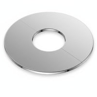 Split Escutcheon Plate Easy Installation Split Wall Flange No Drilling Required