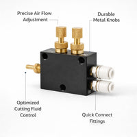 CNC Lathe Milling Aluminum Alloy Mist Coolant Lubrication Spray System for Metalworking, Milling Dri - Image 3