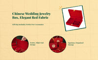 Plush jewelry box with compartments