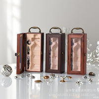 Single Bottle Red Wine Gift Box Wooden Piano Lacquer High-End Packaging Box