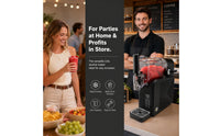 Slush Machine with Spill Tray Tray Digital Slush Machine Slushy Maker Electric for Home, Parties