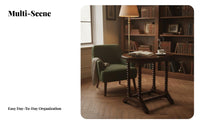 two-leveltier Extendable End Table adaptable Household Furniture for Small areas
