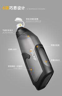 ESLNF气动水壶自行车水壶680ML山地车公路车骑行水壶运动水杯工厂