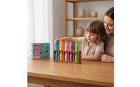 10 Bottles Parent-Child Interaction Color Bottle Memory Toy Educational Bottle Pair Matching Game Easy to Learn Blind Guessing Game for Children, Preschoolers, Classroom