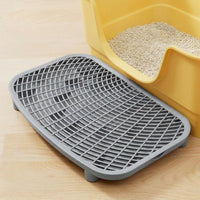 Cat Litter Mat with Double Layer Litter Trapping, Cat Toilet Control Sand Tray, Four Seasons Universal Litter Control Mat for Indoor Use