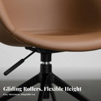 rotating Rolling Chair Minimalist Look Rolling Task Chair Modern and design for Bedroom