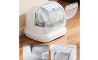 App Control Fully Enclosed Automatic Litter Box Anti-Leakage Smart Cat Litter Box for Home, Apartments