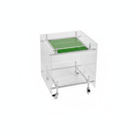 2-Tier Rolling Trolley Minimalist Design 2-Tier Rolling Trolley Easy to Assemble