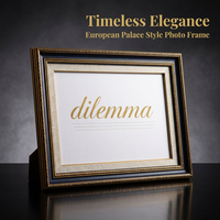 European Classical Photo Frame, Handcrafted Resin Picture Frame, Ornate Photo Holder Living Room, Vi - Image 10