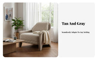 Single Sofa Chair Italian Design Sculptural Single-Seater Designer Piece Space-Saving Footprint for Homeowners, Perusing Alcove