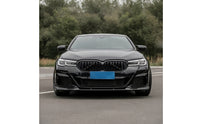 Gloss Black Automotive Kidney Grille Single-Slat Front Kidney Grille OEM Replacement Easy Install for Car Enthusiasts