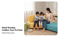 5 Pieces Child-Sized interconnectable interlocking Chair and Table Set Easy to Clean children's Furniture Rounded Corners interlocking Seating Sturdy & Safe for Preschoolers, Daycare Providers, Kindergarten, Library, Living Room, Classroom