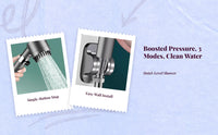 High-pressure handheld shower head