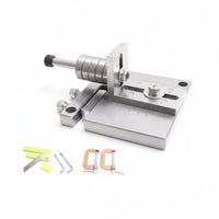 Leather Strap Cutter Replaceable Leather Strip Cutting Tool Table Top Lace Cutter Strong Duty Steel Easy To Use for Garage