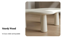 CumulusShaped Low Table Minimalist Aesthetic CumulusShaped Centerpiece Small Space Suitable Modern Aesthetic