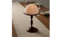 Wooden Candle Stand Handmade Vintage Candle Stand Sturdy for Living Room