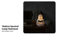 Translucent Reading Spirit Statue