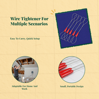 Wire Pulling Tool, Electrician's Wire Threading Aid, High effectiveness, sturdy Materials, single-Person use