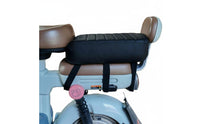 Adjustable Straps Electric Bike Rear Seat Cushion Comfortable Thick Padded Bike Back Seat High Load Capacity for Passengers, Children