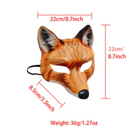 Canine Facial Covering Ready to Wear Canine Face Covering with Elastic Strap Breathable for Halloween