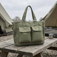 Rectangular Travel Bag Matte Material Utility Travel Bag Detachable Shoulder Strap Handbag for Daily Storage