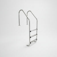 Swimming Pool Ladder Stainless Steel Pool Ladder with Handrails No-Embed