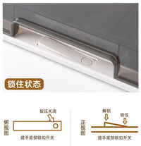 太力收纳箱抽屉式换季衣服家用塑料储物柜收纳神器衣橱衣物整理盒