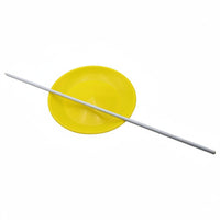 Long-Lasting Rotating Plate with Stick Drop-Resistant Acrobatic Rotating Disc Easy to Learn Clown Performance Plate Improves Balance for Performers, Beginners, Kids