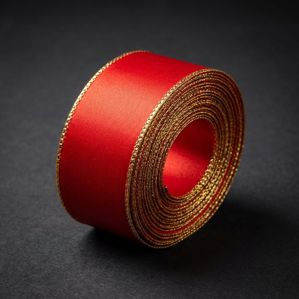 22 mm x 5 m Satin Ribbon Decorative Easter Gift Wrapping Ribbon Elegant for Cake Decoration, Flower Arrangement, Wedding, Party Decor, DIY Crafts, Birthday, Christmas