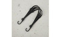 Motorcycle Fastening Strap Adjustable Helmet Bungee Strap Easy to Use Bungee Cord with Hooks for Electric Bikes, Travel