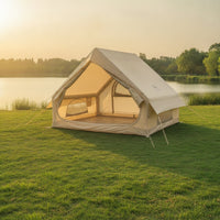 Inflatable Tent with Canopy Waterproof Inflatable Tent with Pump Quick Setup for Campers, Families, Camping, Backyard