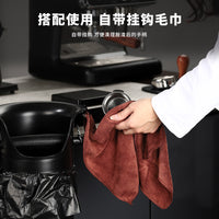 商用大容量拼接粉高渣桶咖啡机废渣盒立式长筒形粉渣盒吧台敲渣盒