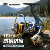 Bearking Waterproof All-Metal Spinning Fishing Reel