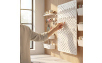 Anti-Fall Thread Spool Pegboard Hook Easy to Install Pegboard Thread Holder Space Saving 3D Printed Spool Hook for Workshop