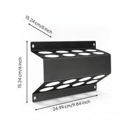 TIG Metal Joining Rod Rack Black Metal Joining Rod Storage Rack Mounting