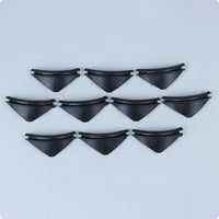 10 Pieces Curved Top Coil Chute Scraper Extension Plastic Vending Chute Guide Lightweight Retail Hardware Compact