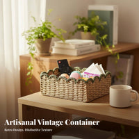 Clear storage container with Handles Easy to Clean Organizer container adaptable for Dorm Room