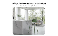 Minimalist Bar Stool Modern Design Counter Chair Sturdy and Long-Lasting Ergonomic Seat for Homeowners
