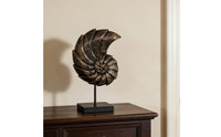 Spiral Marine Ornament Statue Minimalist Look Table Ornament Smooth Surface House Decoration for Entryway