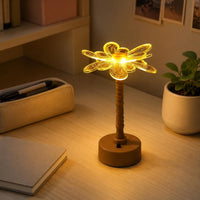 LED Flower Table Light Creative Design Home Decor Energy Saving for Girls, Teens