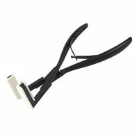 Hair Weft Pliers White Jaw Pads Hair Extension Tool