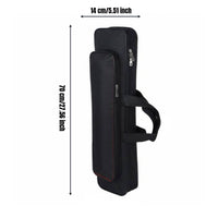 Short Fishing Rod Bag Lightweight Waterproof Fishing Pole Bag Adjustable Shoulder Strap for Travel