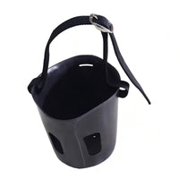 PVC Horse Mouth Cover Anti-Bite Muzzle Adjustable Durable Equestrian Supplies